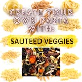 Pasta with Sauteed Mixed Veggies