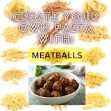 Pasta with Beef Meatballs