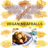 Pasta with Vegan Meatballs
