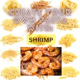 Pasta with Marinated Shrimp