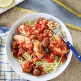 Chicken Puttanesca Dinner