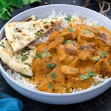 Butter Chicken Rice Bowl