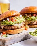 Queso Guacamole Burger