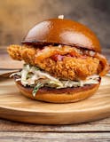 Korean Fried Chicken Burger