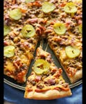 Bacon Cheeseburger Pizza