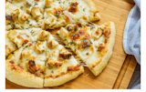 Alfredo Chicken pizza