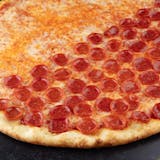 Half Cheese & Half Pepperoni Pizza