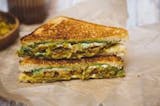 Samosa Grilled Cheese Sandwich