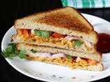 Egg Bhurjee Sandwich