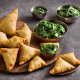 Spinach Samosa (8p)