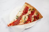 Vegan Margherita Pizza Slice
