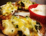 Potato Skins with Broccoli