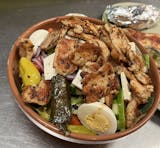 Greek Salad with Chicken