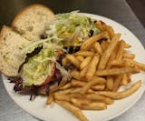 Any 8" Grinder with Fries & Can of Soda Lunch