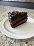 Slice of Chocolate Mousse Cake