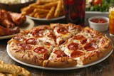 Personal Pizza with a Drink