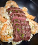 Steak & Shrimp Alfredo