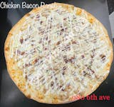 Chicken Bacon Ranch Pizza