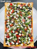 Grandma Greek Caprese Pizza 
