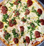 Fresh Mozzarella Marinara Sauce & Basil Pizza Pie