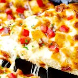 Grilled Chicken, Tomato, Onion & Ranch Pizza