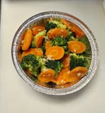 SAUTEED BROCCOLI & CARROTS GARLIC & OIL
