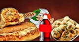 HOT HERO LOVER'S COMBO #8 (CHICKEN PARMIGIANA HERO, 6 BUFFALO WINGS, GARLIC KNOTS & 2 LITER SODA)