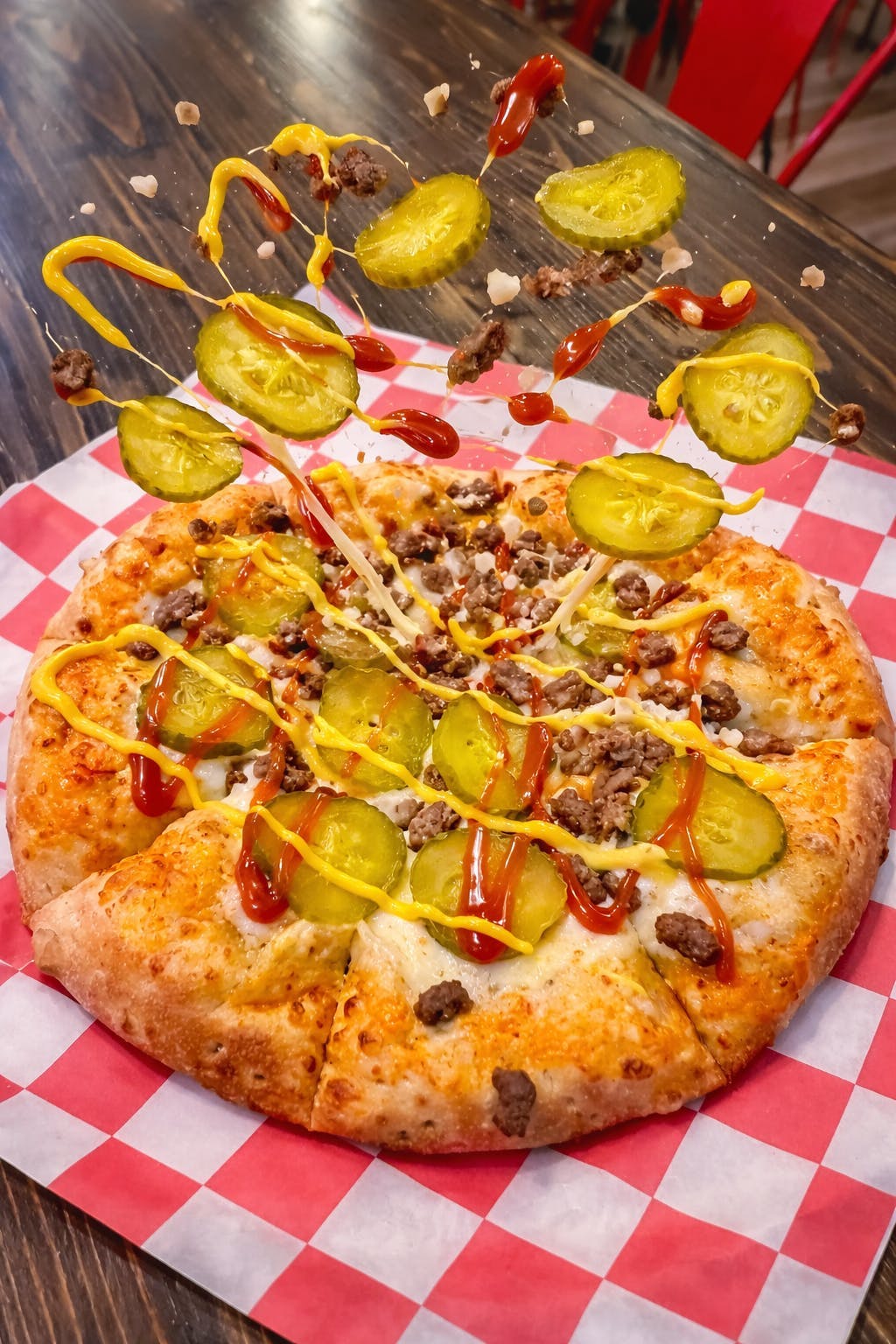 Cheeseburger Pizza