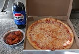 One Large Cheese Pizza, 6 Jumbo Wings & 2 Liter Soda Special