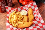 16. Fish Strips with Fries