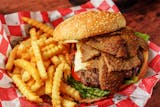 8. Gyro Burger & Fries