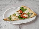Tomatoes Spinach Ricotta Pizza Slice