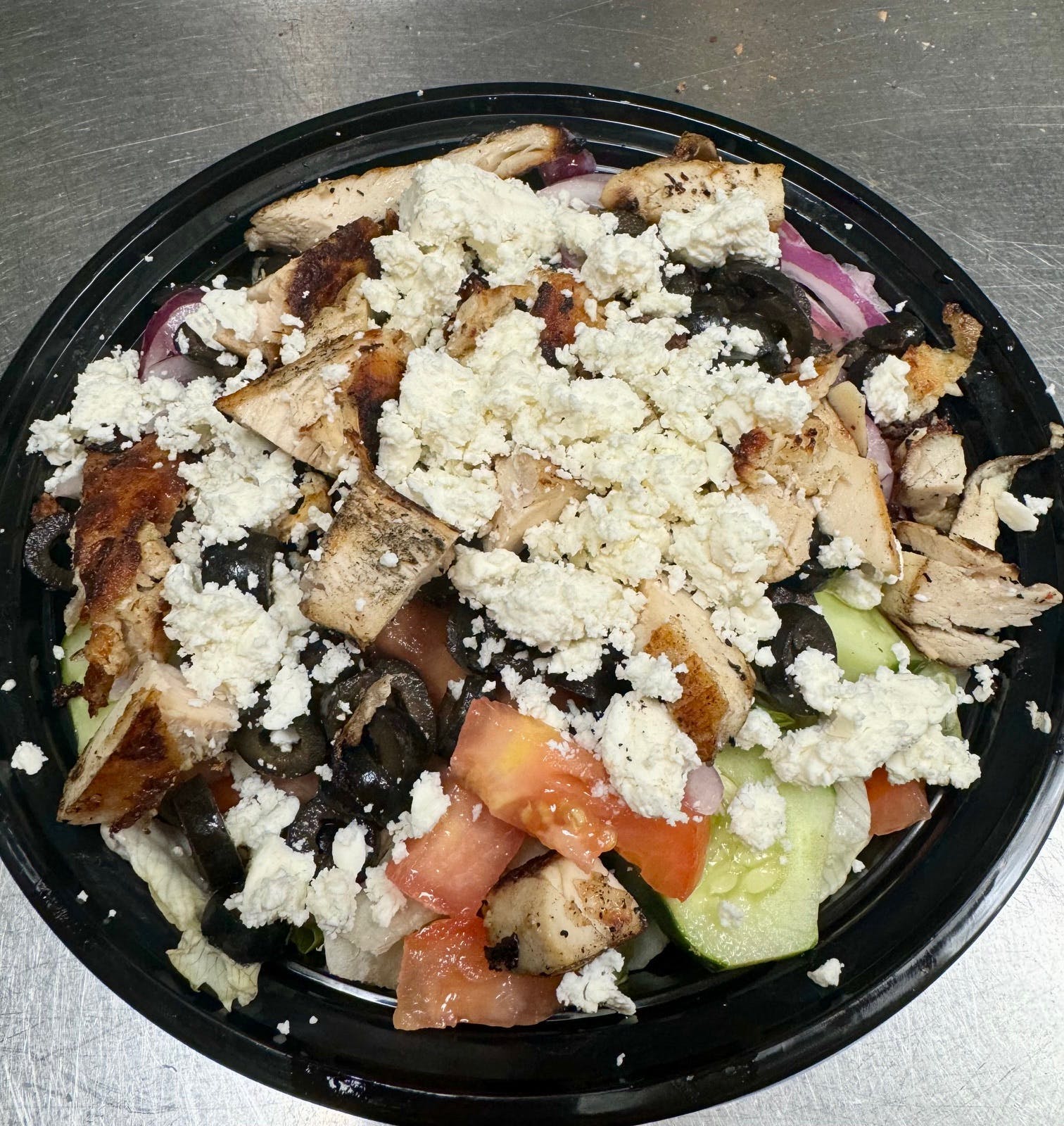 Greek Grilled Chicken Salad