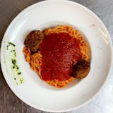 Children's Spaghetti with Meatballs