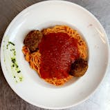 Children's Spaghetti with Meatballs