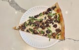 Truffled Mushrooms Pizza Slice