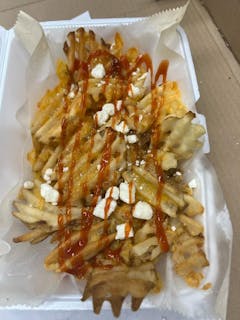 Cheesy Waffle Fries