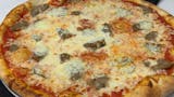 Ricotta Mushrooms & Sausage Pizza