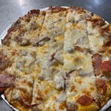 Thin Crust Meat Lovers Pizza