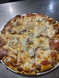 Thin Crust Meat Lovers Pizza