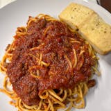 Pasta with Homemade Meat Sauce
