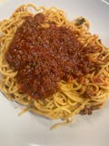 Spaghetti with Homemade Meat Sauce