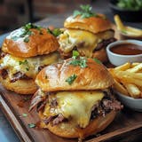 3 Sliders with Fries