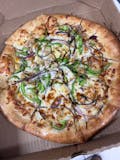 Chinese Teriyaki Chicken Pizza