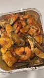 2 snow Crab, Shrimp, Mussels, Potato, Corn