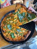 Heart’s Vodka Pesto Pizza