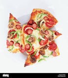 Sausage & Peppers  Mini Pizza Slice