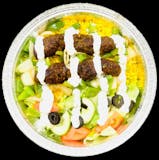Beef Kebab Over Rice