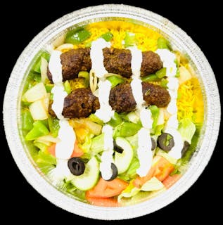 Beef Kebab Over Rice