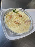 Fettuccine Alfredo with Shrimp